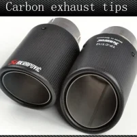 car-styling-Inlet-51mm-to-Outlet-89mm-Akrapovic-Carbon-Exhaust-Tip-Escape-Akrapovic-Muffler-Tip.webp