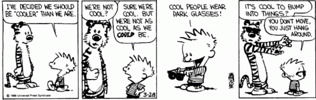 calvin and hobbes cool.gif