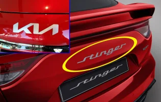 Genuine OEM New Kia Logo Hood Trunk Aluminum Emblem For 2018~2022+ Kia Stinger (1).webp