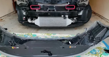 Kia stinger GT lower Grill install 5.webp