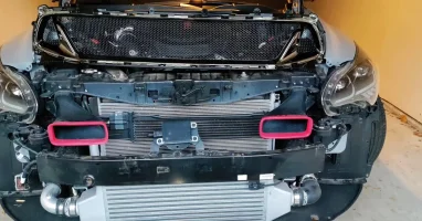 Kia stinger GT lower Grill install 3.webp