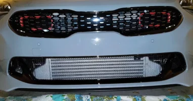 Kia stinger GT lower Grill install 1.webp