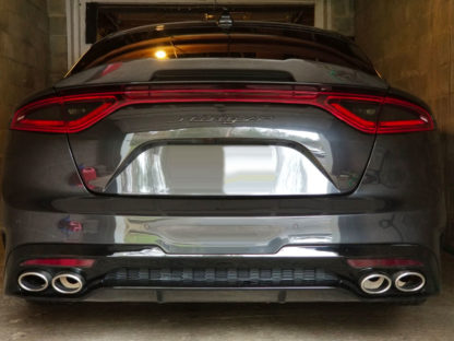 carbon fiber rear stinger text hatch badge emblem