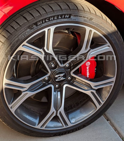 18 inch wheel cap on 19 inch stinger wheel