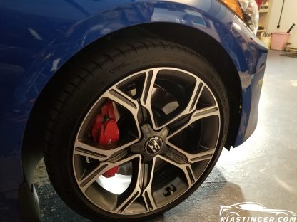 kia stinger e badge 18 or 19 inch wheel cap