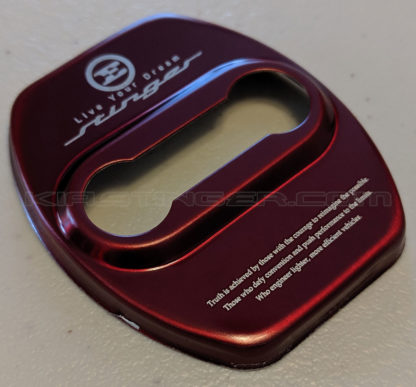 red door striker cover for kia stinger