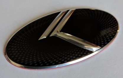 steering wheel emblem side