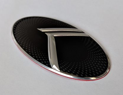 steering wheel emblem side
