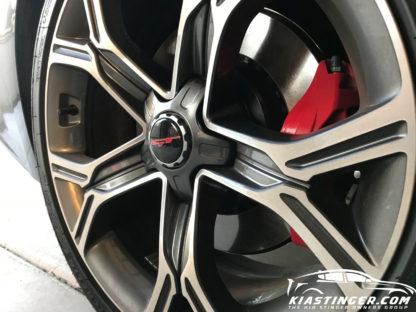 red and white gt overlay on 18" wheel