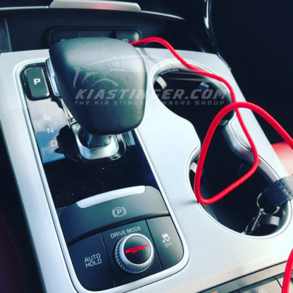 gt drive mode dial decal in red