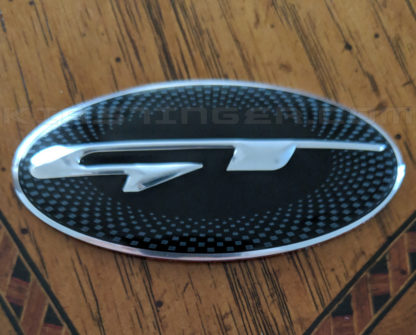 gt steering wheel emblem for kia stinger