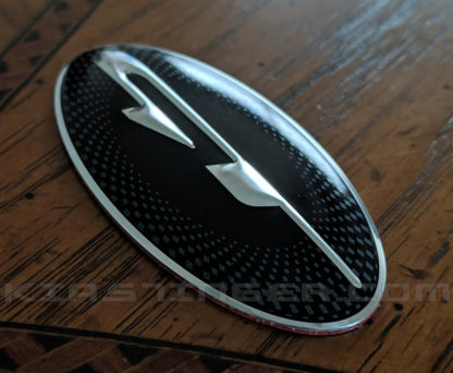 gt steering wheel emblem for kia stinger