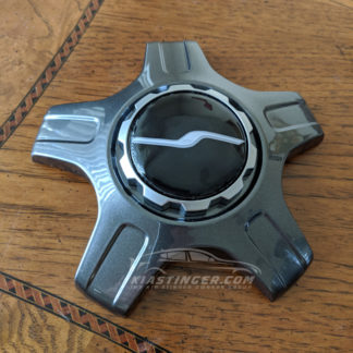 kia stinger center caps with "spinning s" design