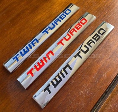 twin turbo badges