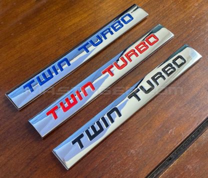 twin turbo badges