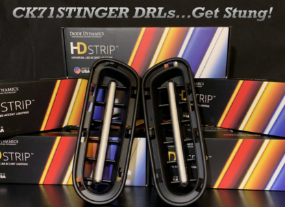 kia stinger led foglights ck71 drls