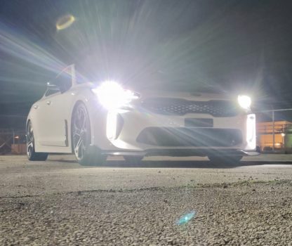 kia stinger led foglights ck71 drls