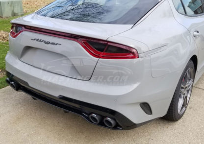 kia stinger body color rear side reflectors