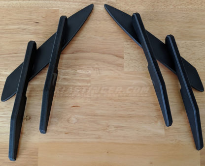 kia stinger rear back vent devil claws