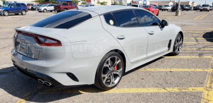 ceramic silver rear side reflectors for kia stinger