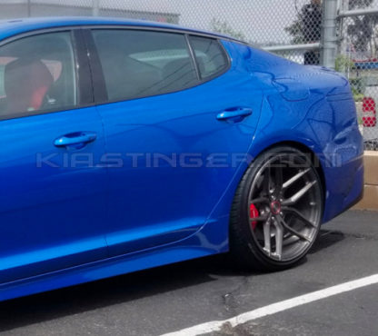 micro blue rear side reflectors for kia stinger