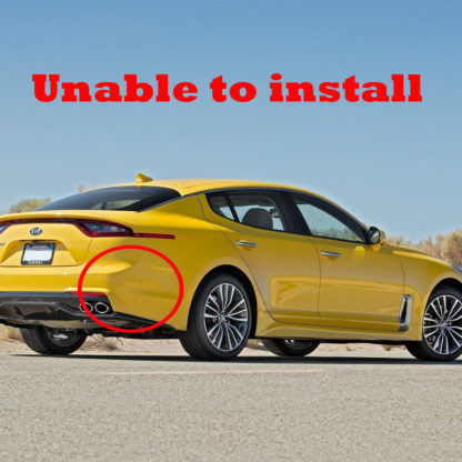 kia stinger rear back vent devil claws
