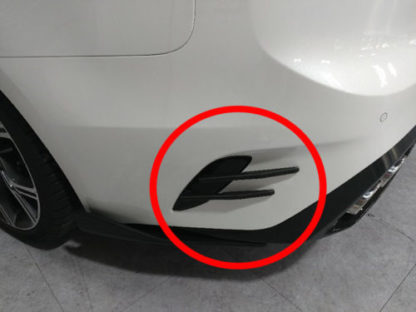 kia stinger rear back vent devil claws