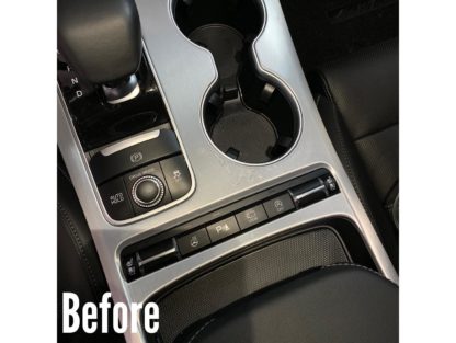 aluminum stinger inside cup holder plates