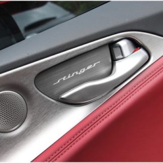 kia stinger aluminum door catch plates