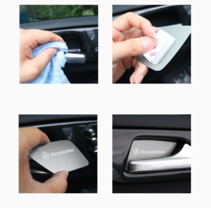kia stinger aluminum door catch plates