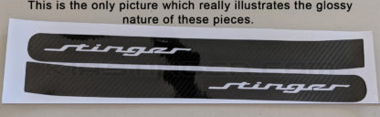 kia stinger side reflector decals