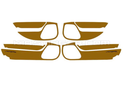 kia stinger 8 piece door set