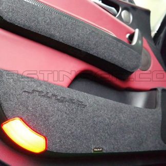 kia stinger front door fabric