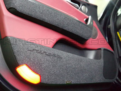 kia stinger front door fabric