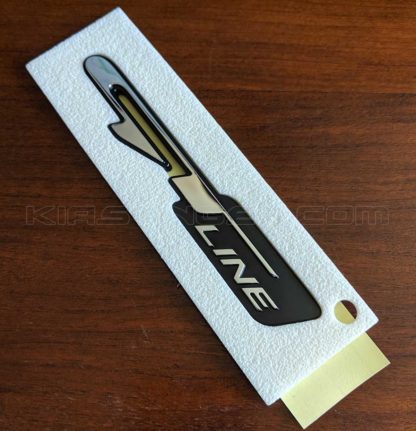 kia gt line emblem