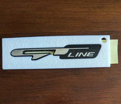 kia gt line emblem
