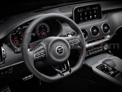 d-cut steering wheel for kia stinger