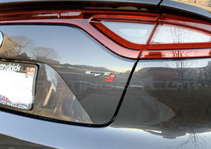 gt2 badge on kia stinger