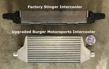bms high performance intercooler for kia stinger