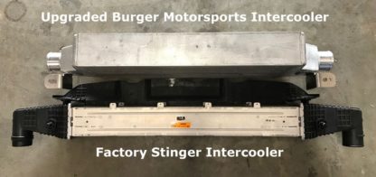 bms high performance intercooler for kia stinger