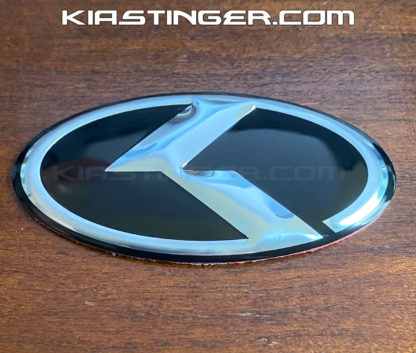 new kia 3.0 klexus best fitting steering wheel badge emblem overlay