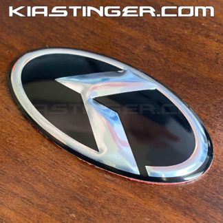 new kia 3.0 klexus best fitting steering wheel badge emblem overlay