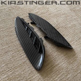 carbon fiber rear bumper moldings