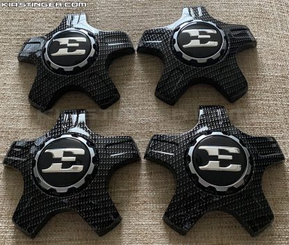 carbon fiber stinger e wheel center caps
