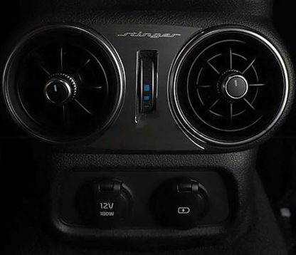 Brushed Aluminum Rear Vent Molding - Image 2
