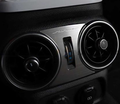 Brushed Aluminum Rear Vent Molding