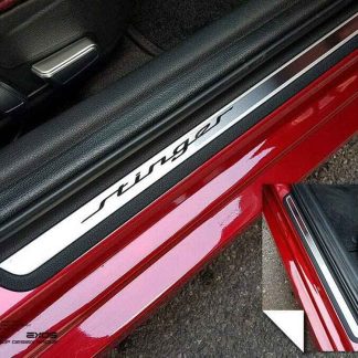 Chrome Kick Plate Lettering Set (4 pcs)