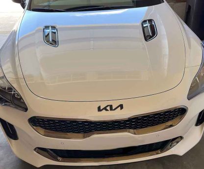KIA Badge in Chrome or Black - Image 3