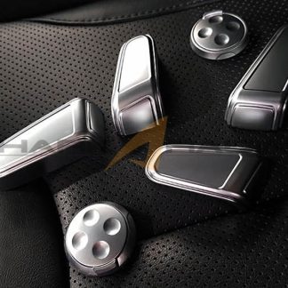 Metallic Seat Lever Cover Set