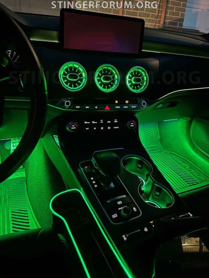 LED Ambient Air Vents Kit RGB Multiple Colors - Image 4